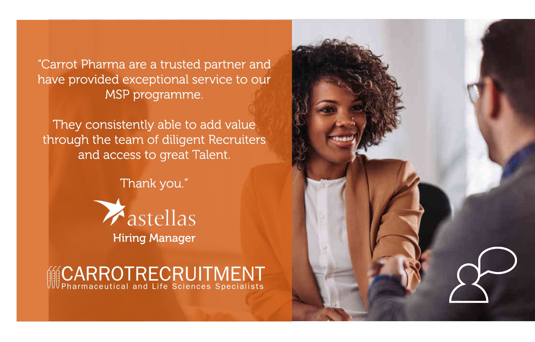 Astellas testimonial
